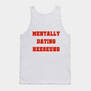 Mentally dating Enhypen Heeseung | Morcaworks Tank Top